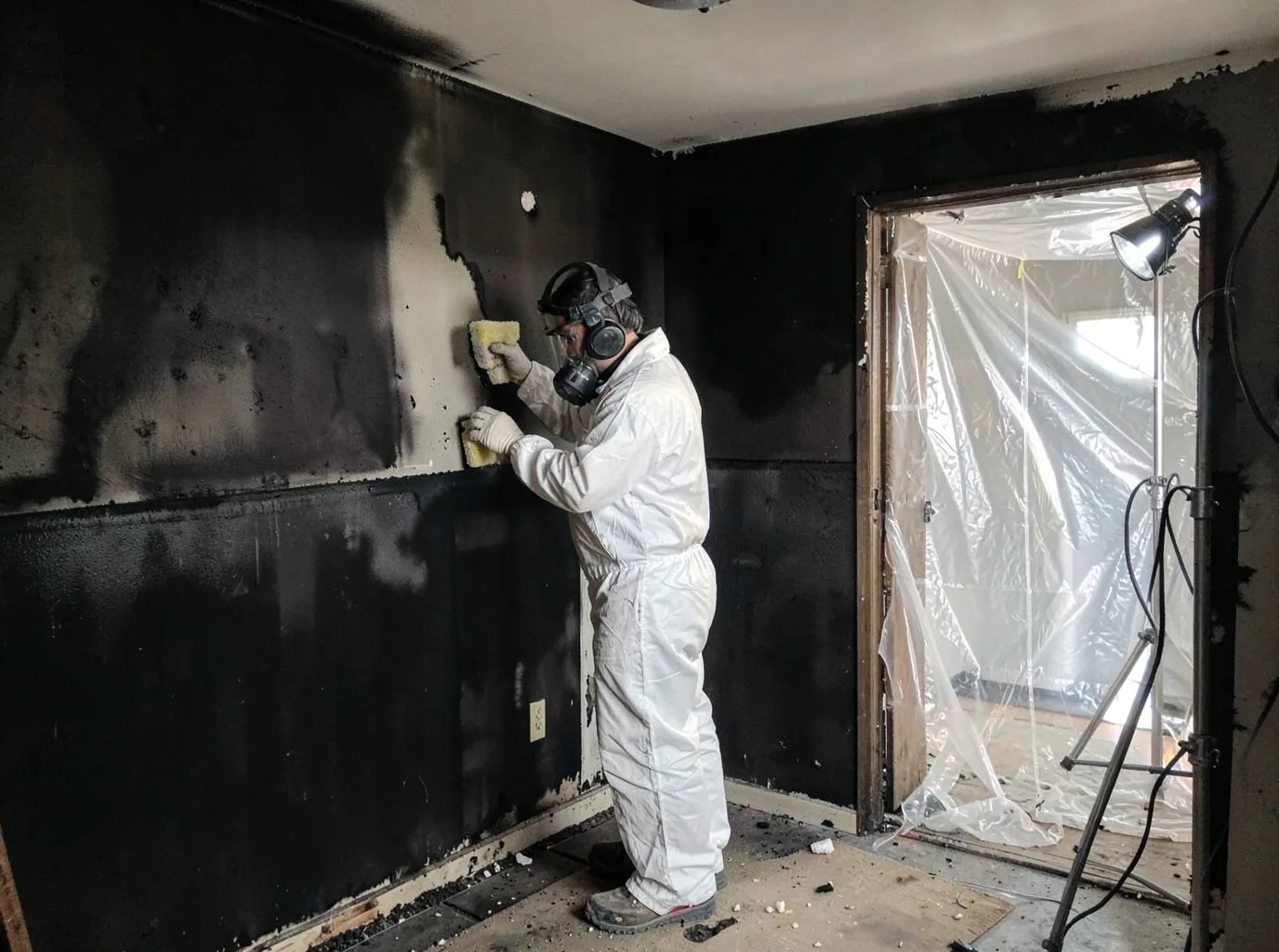 Fire Damage Restoration company in Osseo, MI